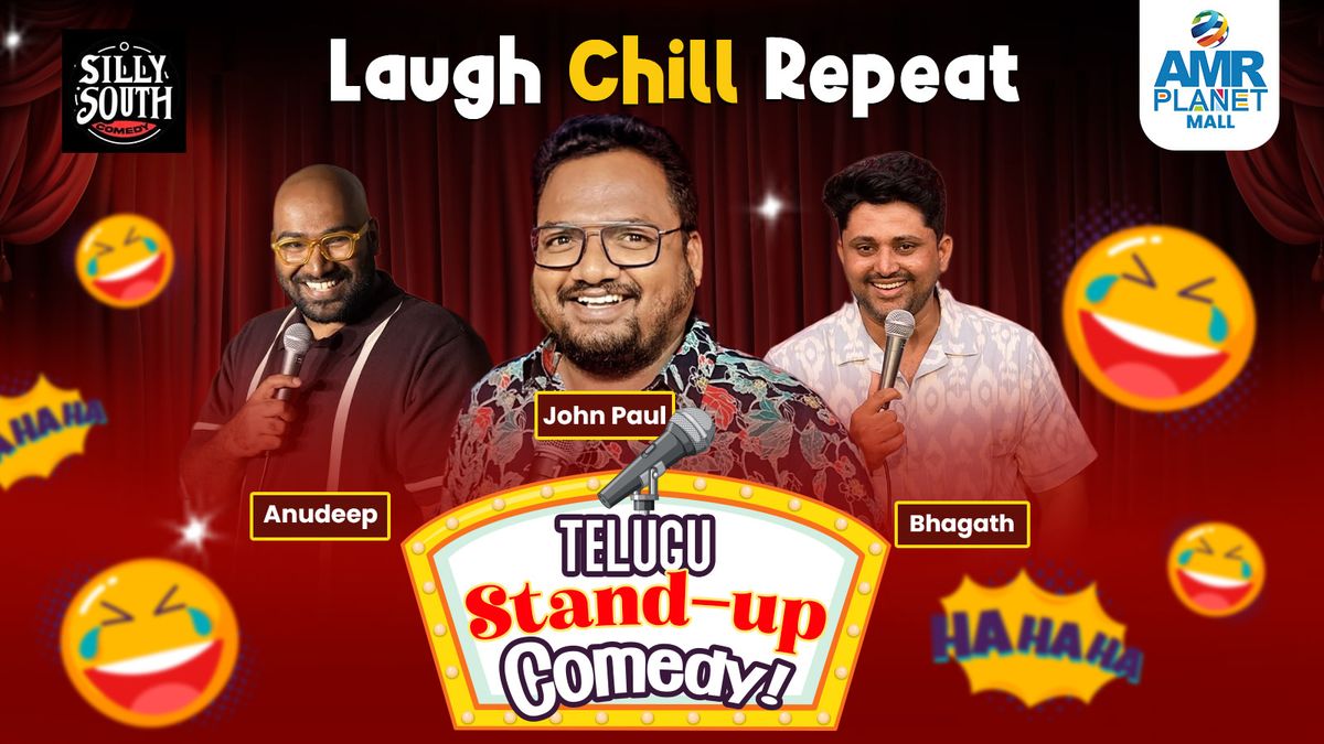 Telugu Stand-up Comedy at AMR Planet Mall, 27 December | Event in Secunderabad | AllEvents