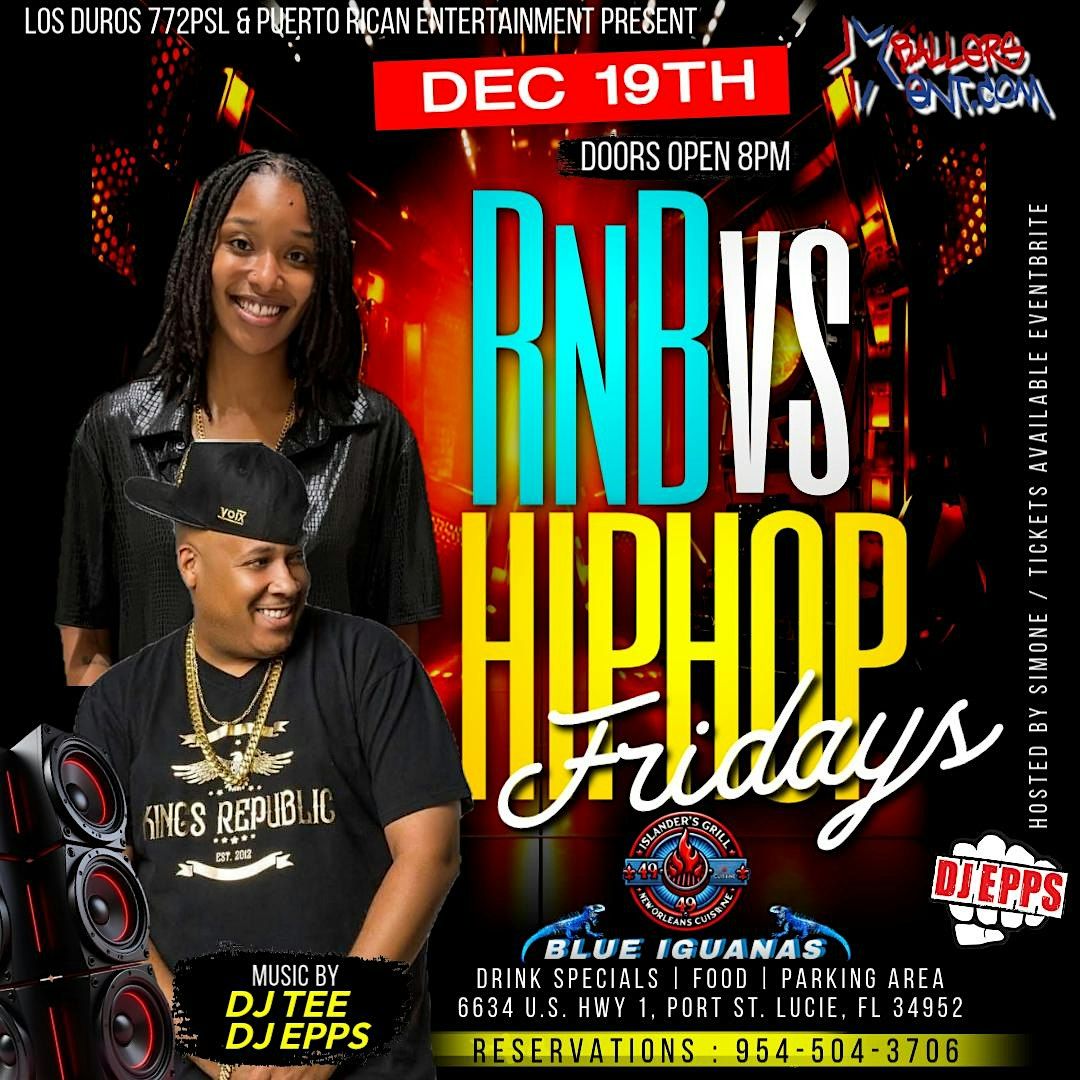 RNB VS HIP-HOP GROWN AND SEXY, 19 December | Event in Port St. Lucie | AllEvents