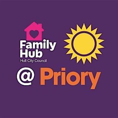 Priory Family Hub logo
