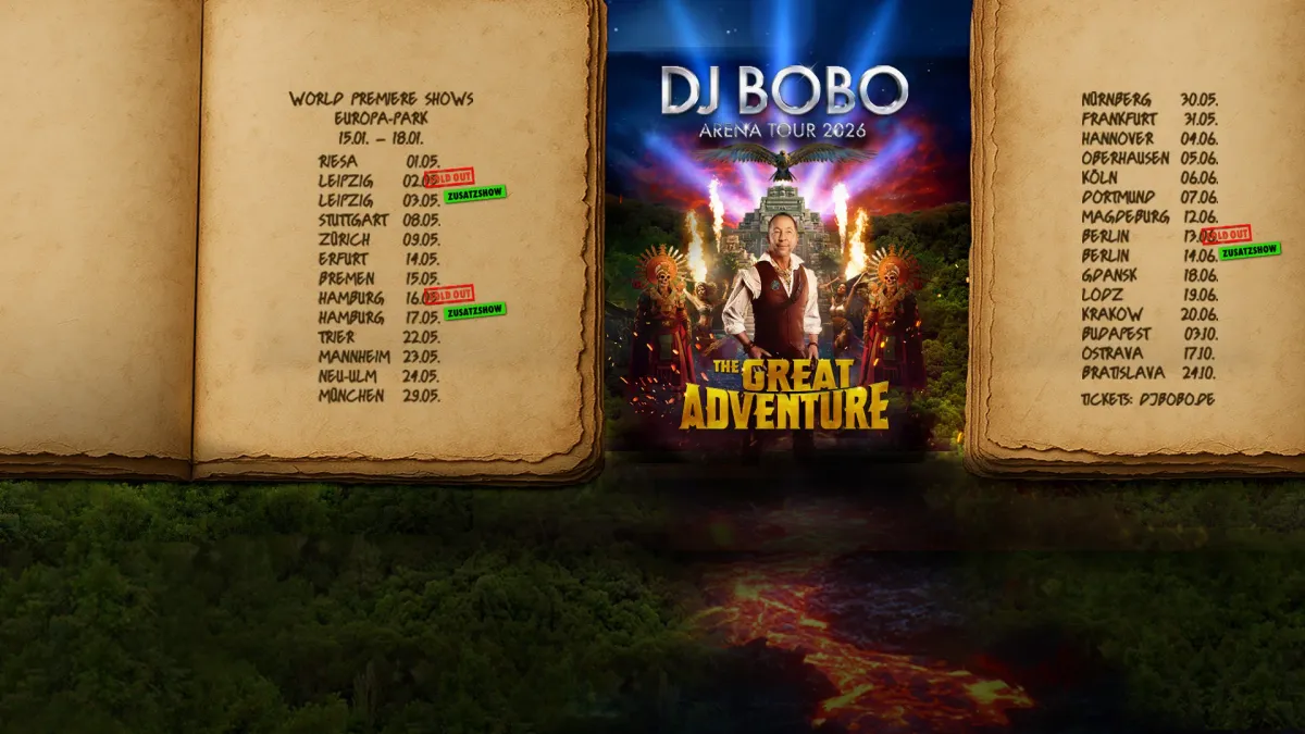 DJ BoBo in Leipzig, 3 May | Event in Leipzig | AllEvents