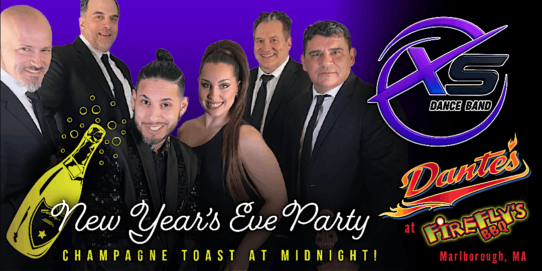 New Year's Eve Party with XS Band in Dante's at Firefly's BBQ, 31 December | Event in Marlborough | AllEvents