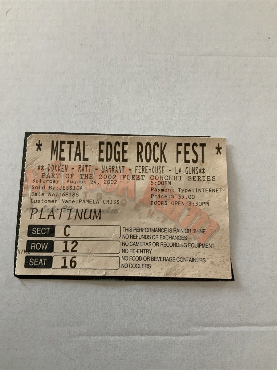 Warrant & Firehouse, 13 February | Event in Riverside | AllEvents