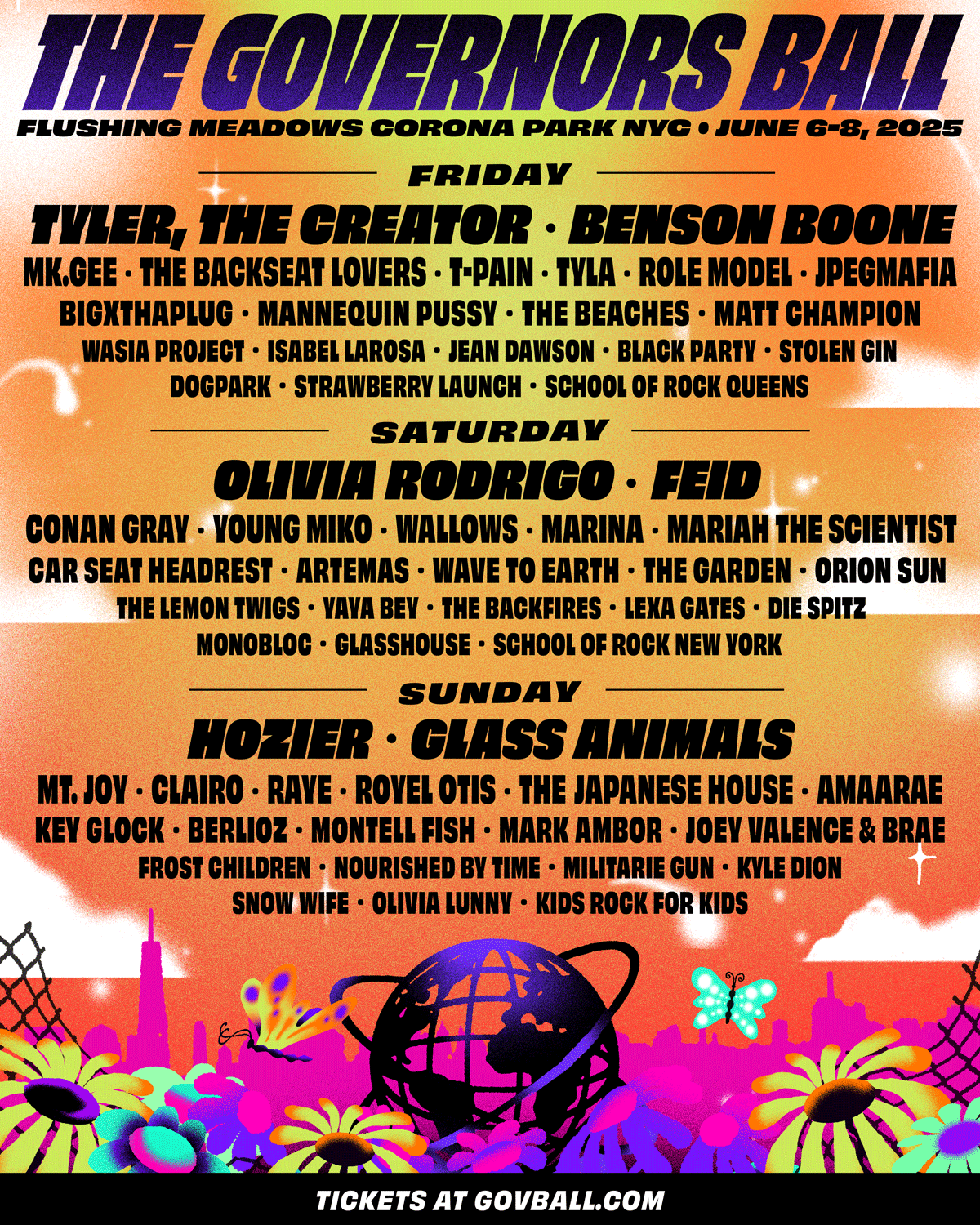 Gov Ball After Dark - The Backseat Lovers at Warsaw, 5 June | Event in Brooklyn | AllEvents