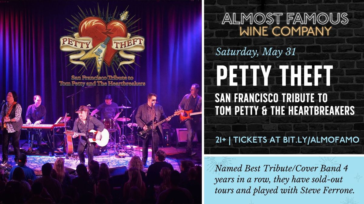 Petty Theft - Tom Petty Tribute Band (21+ Event), 10 January | Event in Portland | AllEvents