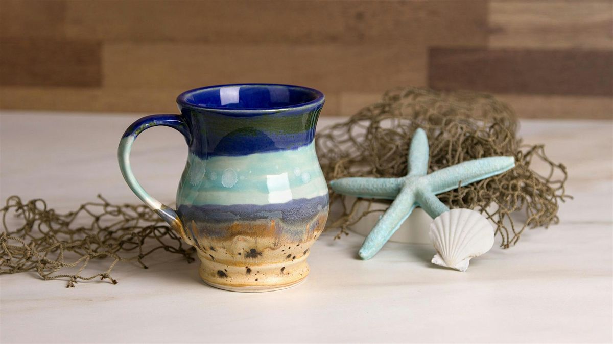Stoneware Mug Glazing - Paint and Sip with Wine | Event in London | AllEvents