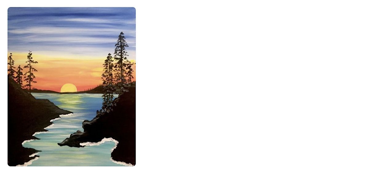 Calgary’s Paint & Sip Experience at Raw Canvas: $45 Wednesday 1/2price rose, 26 November | Event in Calgary