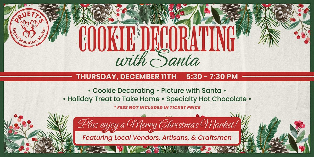 Cookie Decorating with Santa, 11 December | Event in Signal Mountain | AllEvents