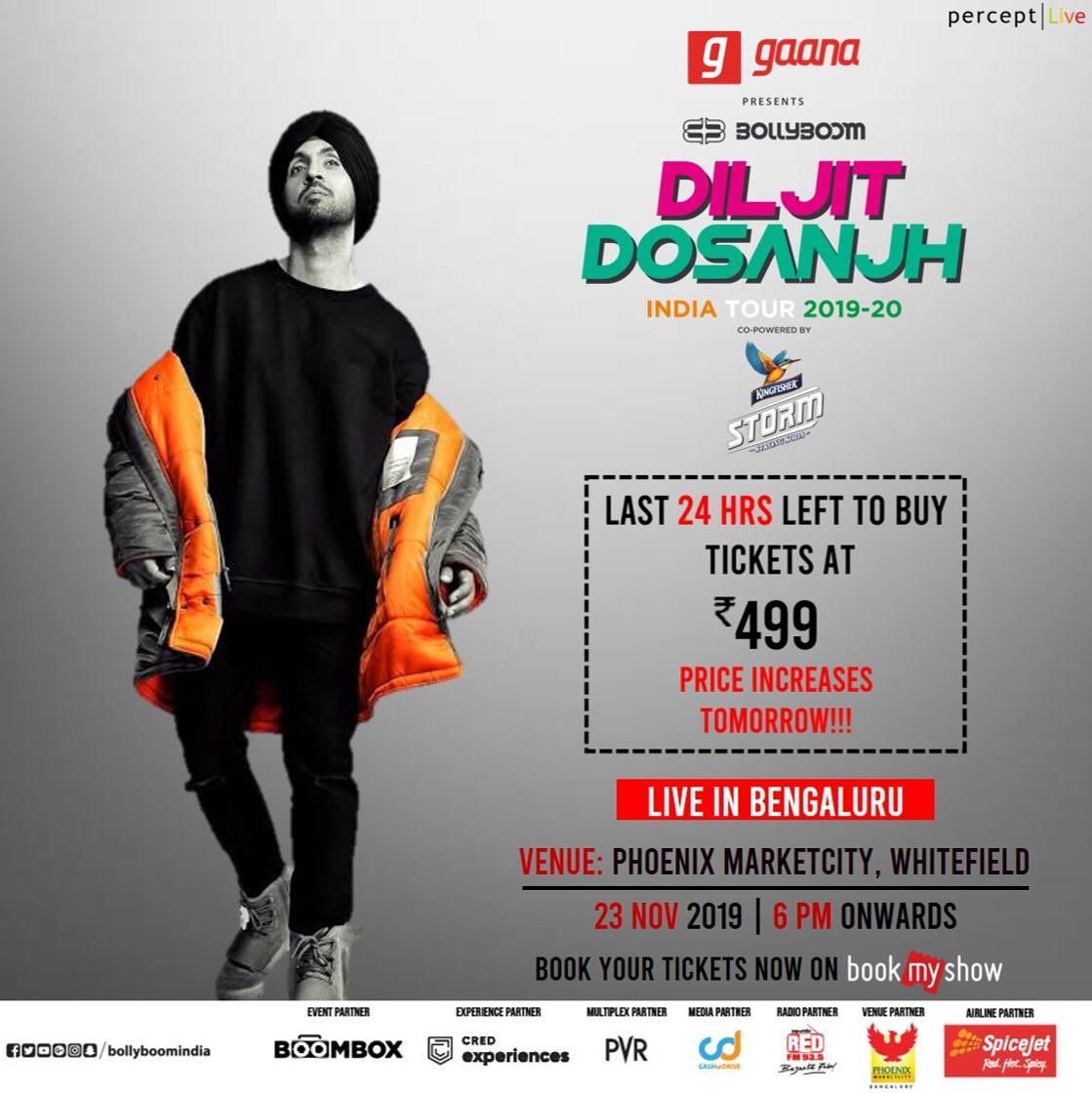 Diljit Dosanjh at Chase Center