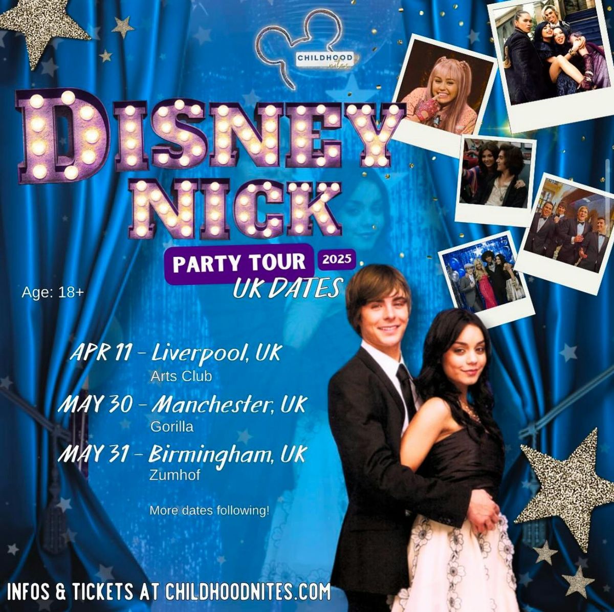 Disney Nick Party - Childhoodnites, 31 May | Event in Birmingham | AllEvents