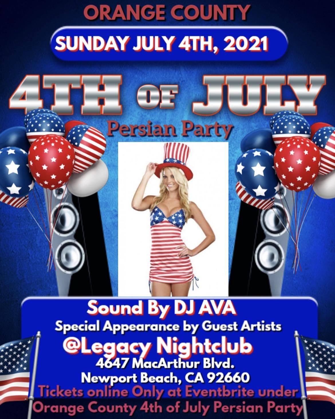 Orange County 4th Of July 2021 Persian Party Legacy Nightclub And Lounge Newport Beach July 4 To July 5 Allevents In Persian Concert Christmas 2021