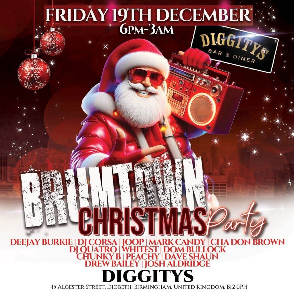 Brum Town Xmas party, 19 December | Event in Birmingham | AllEvents