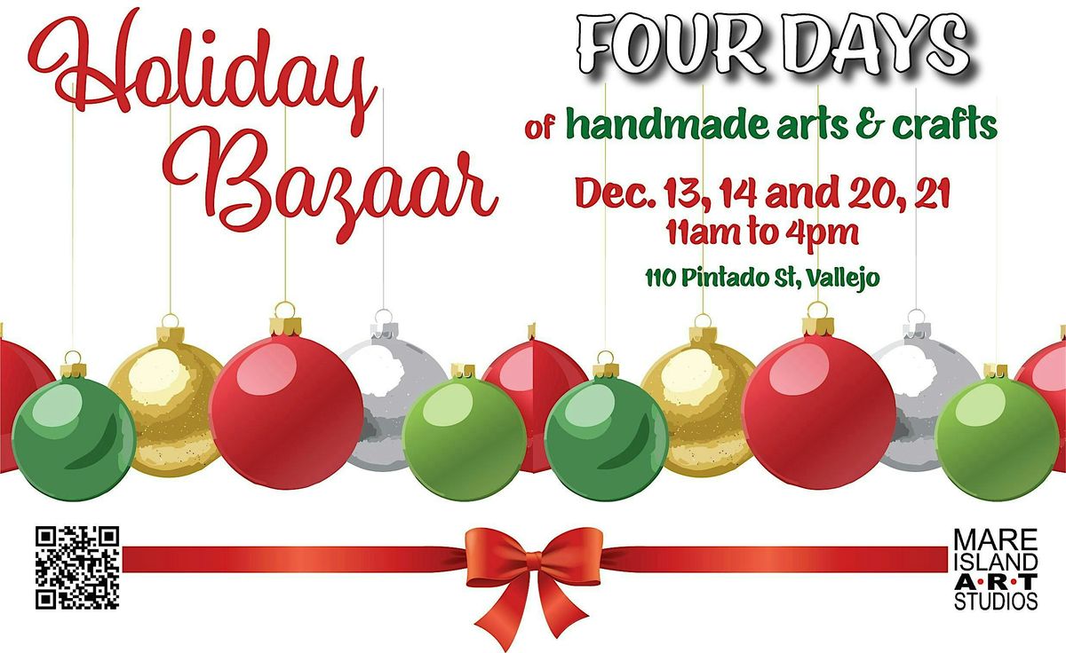 Holiday Bazaar at Mare Island Art Studios, 13 December | Event in Vallejo | AllEvents