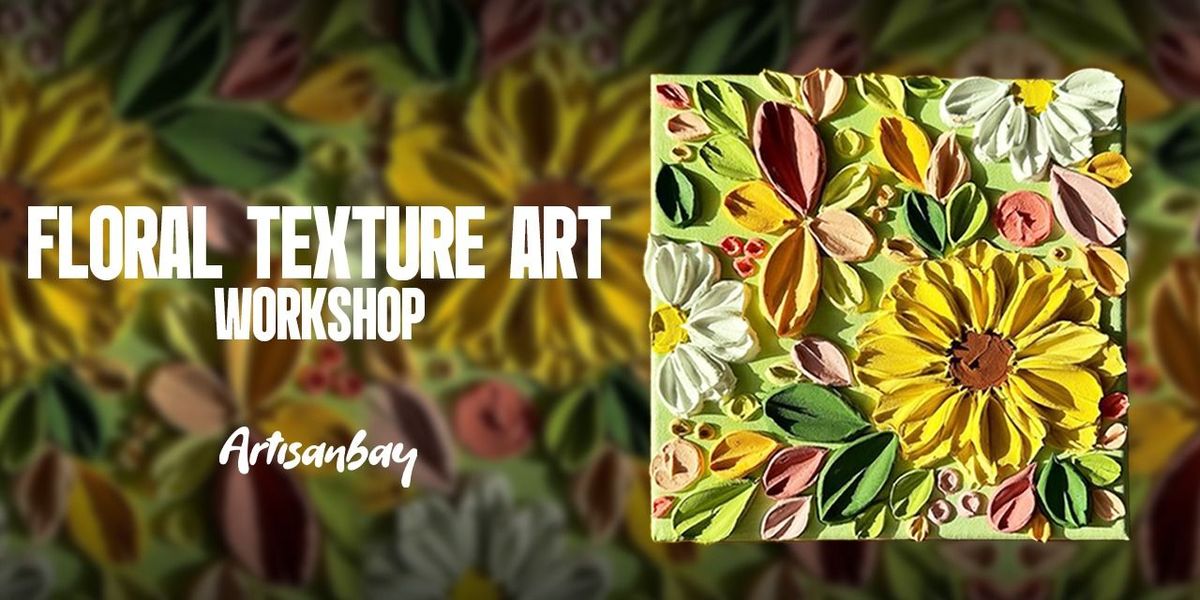 Floral Texture Art Workshop at Diablo | Event in Hyderabad | AllEvents