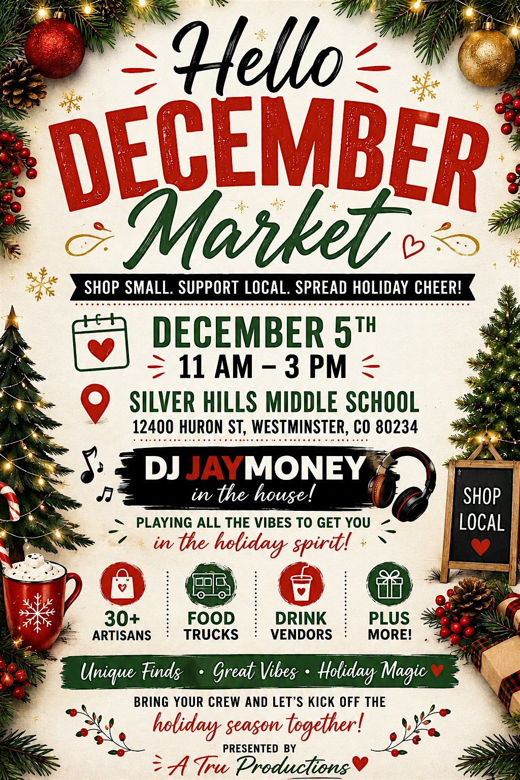 Hello December Market, Silver Hills Middle School, Westminster, 5 ...