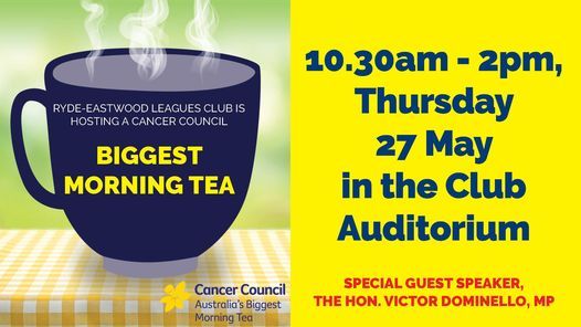 Cancer Council Australias Biggest Morning Tea Tickets Zoeken May 27 2021 Allevents In