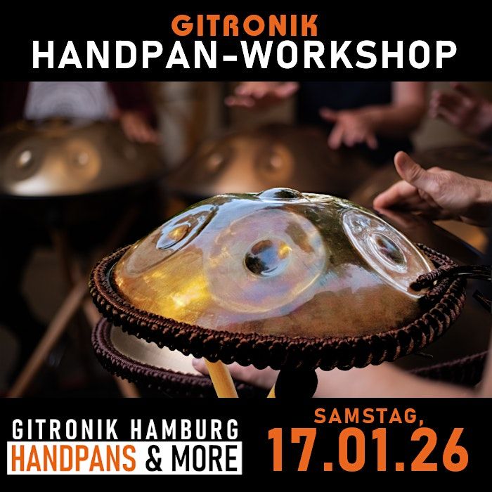 Handpan Workshop für Starter*innen, 17 January | Event in Hamburg | AllEvents