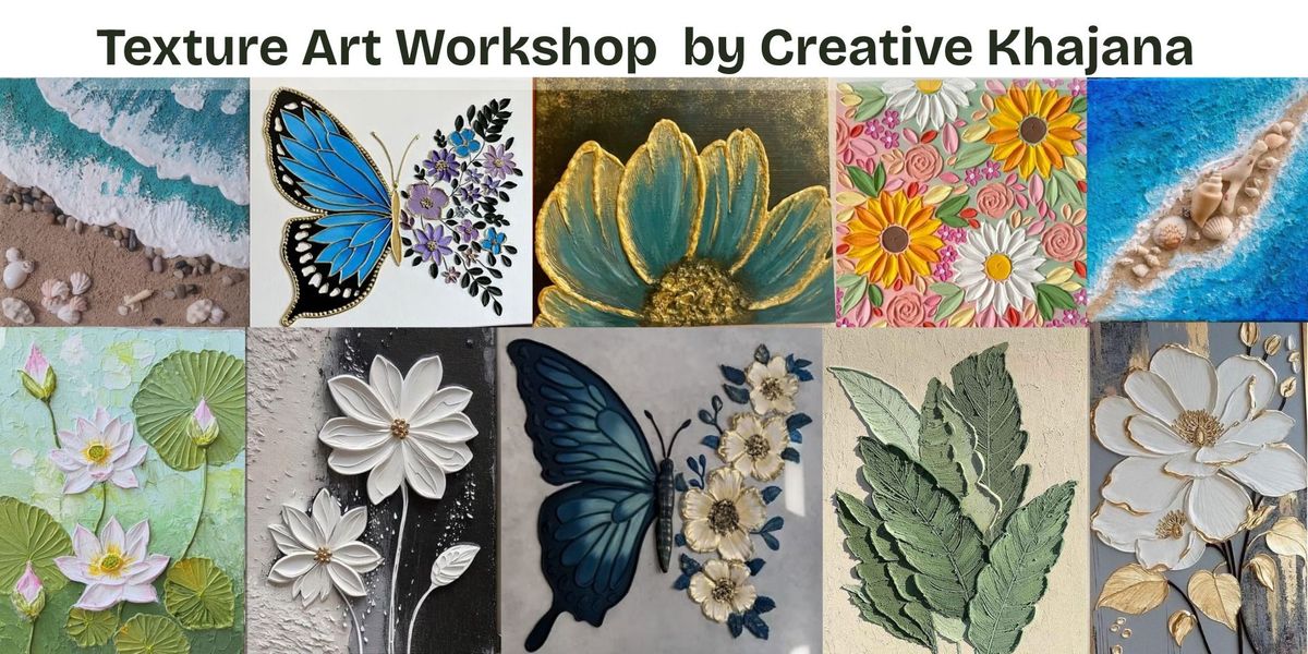 Texture Art (Knife Painting) Workshop