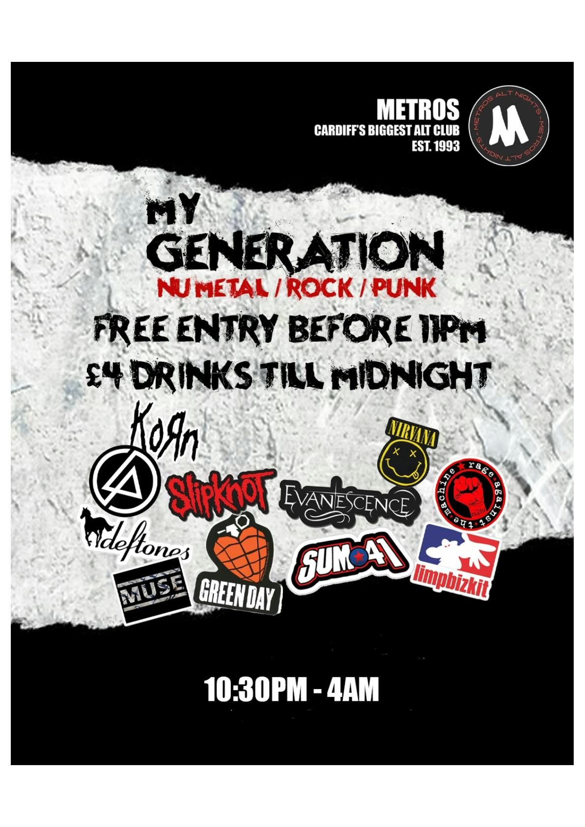 My Generation - Friday 5th September, 5 September | Event in Cardiff | AllEvents