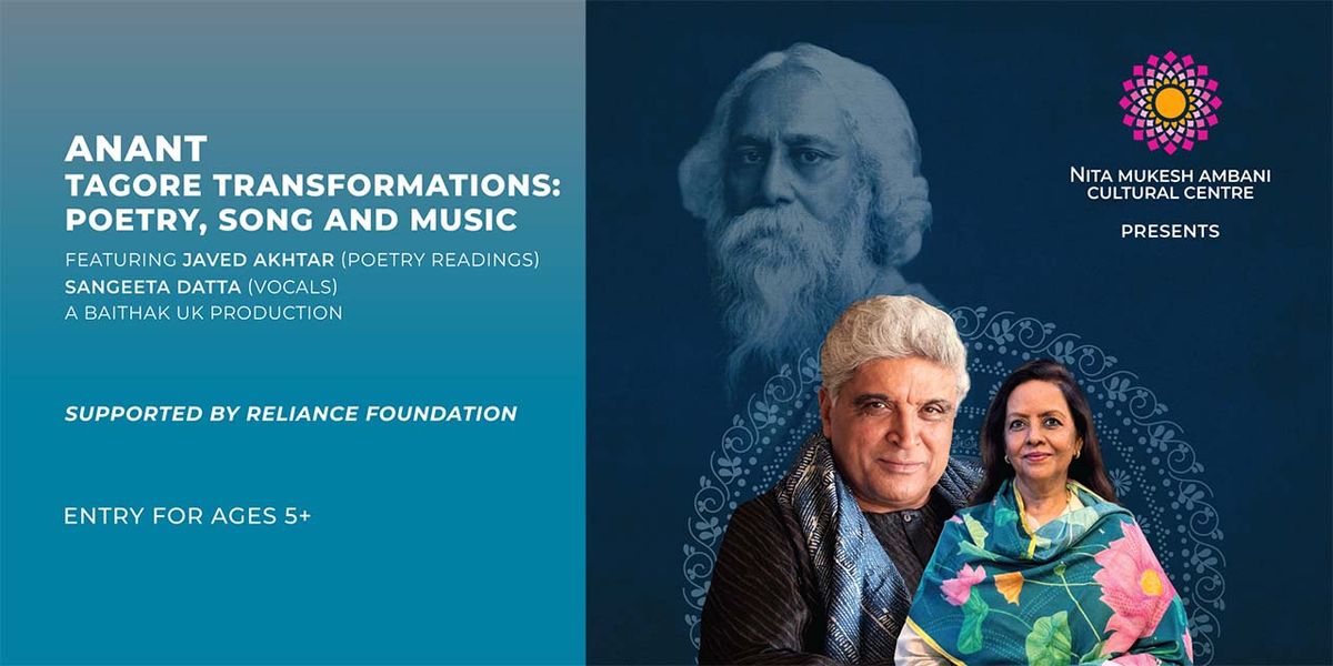 Anant - Tagore Transformations — event poster