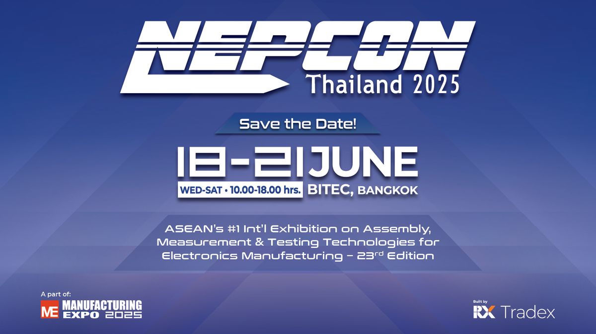 NEPCON THAILAND 2025, 18 June | Event in Bangkok | AllEvents