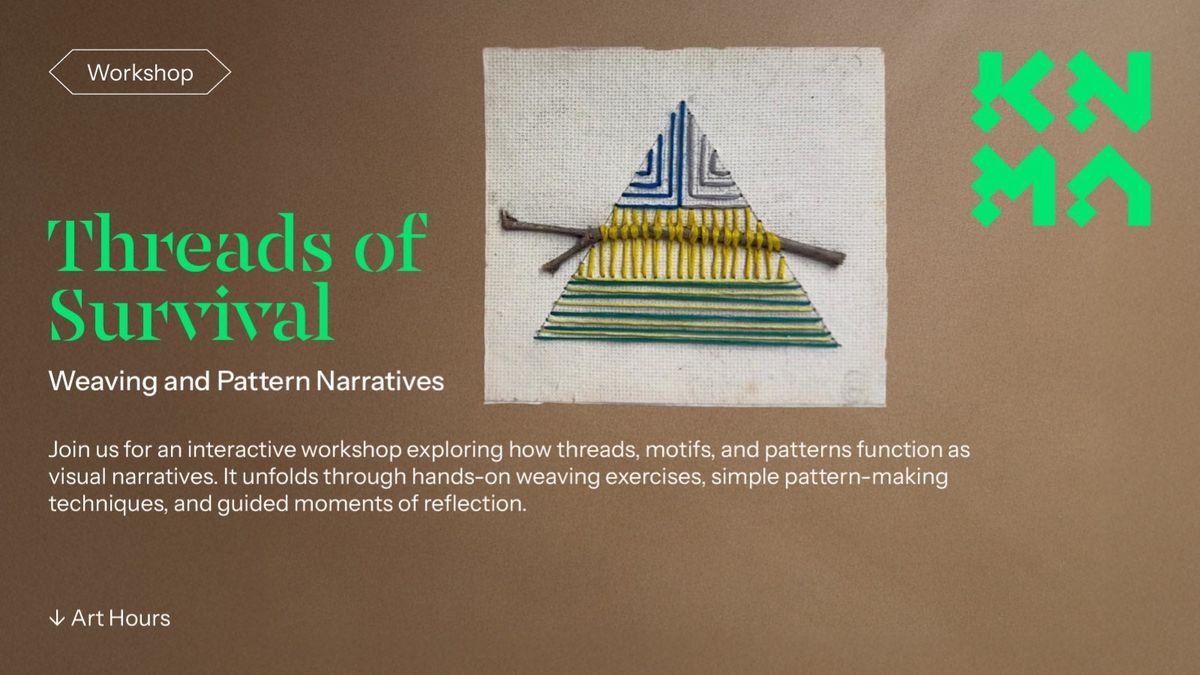 Threads of Survival: Weaving and Pattern Narratives, 13 December | Event in New Delhi | AllEvents
