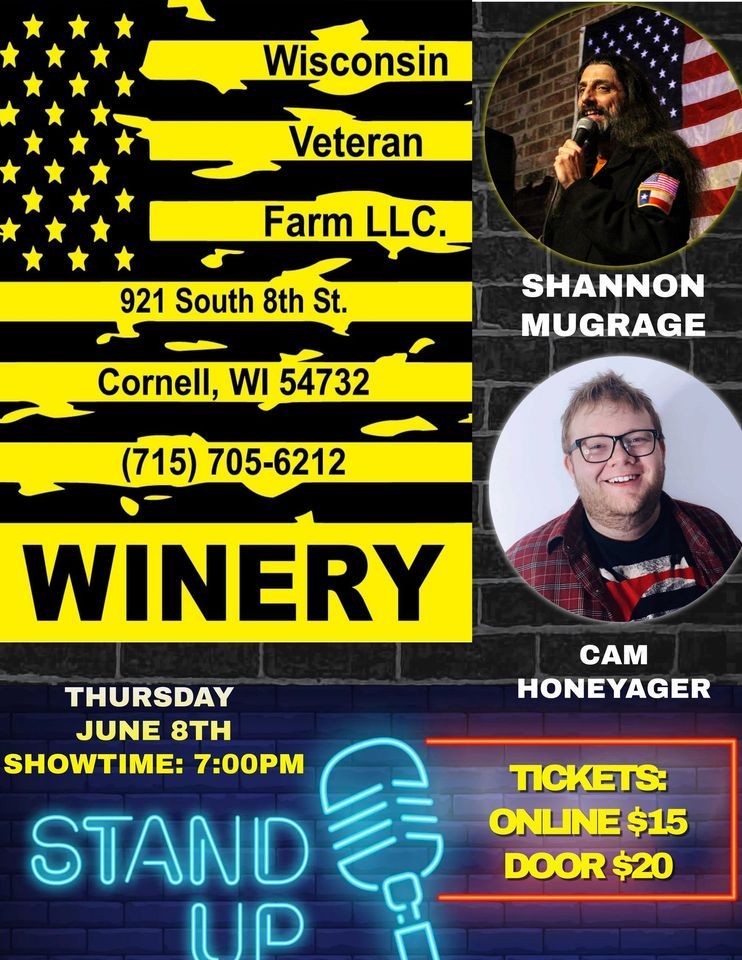 Wisconsin Veteran Farm LLC. Comedy Night! , Wisconsin Veteran Farm LLC