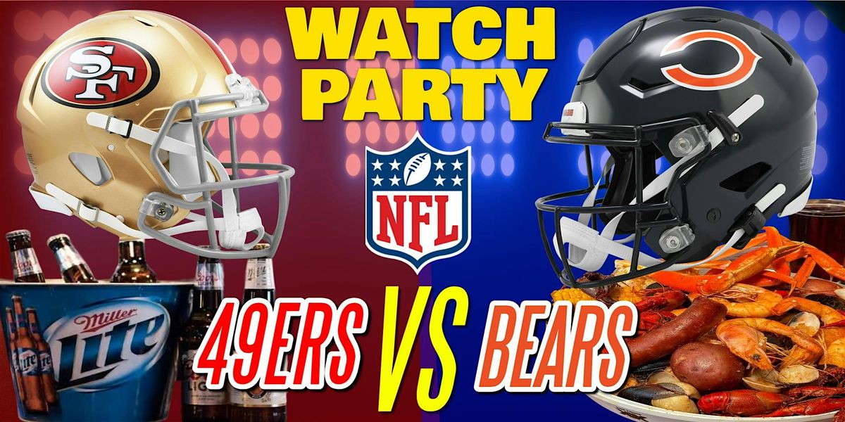Bears vs 49ers!! - Watch Party at The Revel!, 28 December | Event in Frisco | AllEvents
