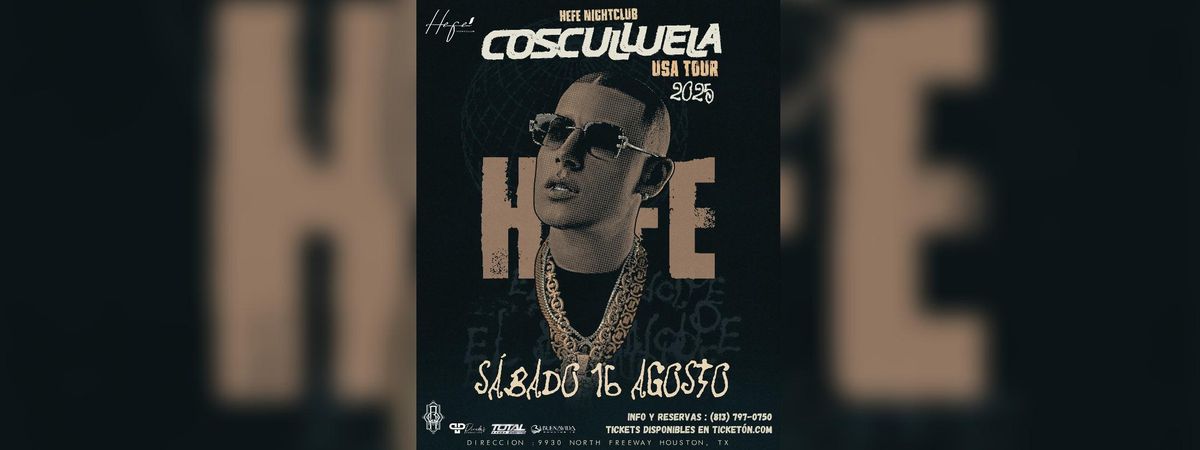 COSCULLUELA EN HOUSTON in Houston, 16 August | Event in Houston | AllEvents