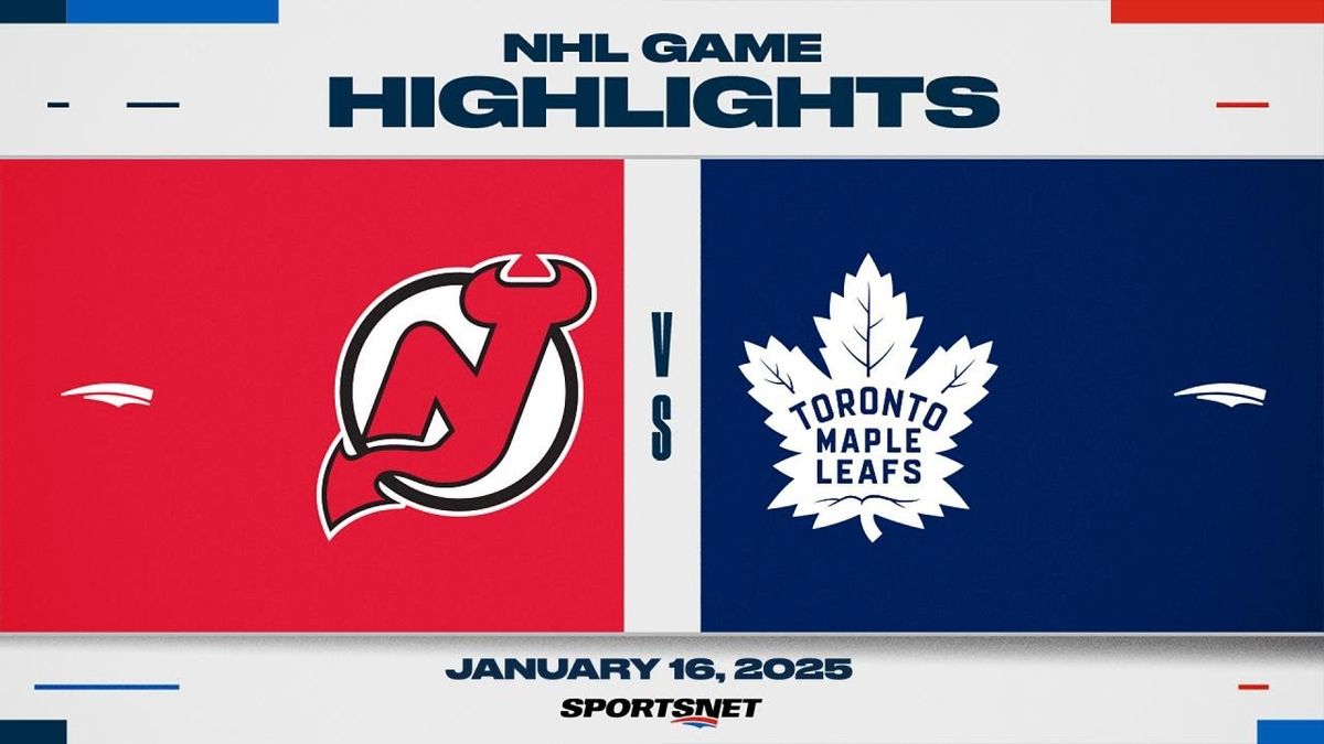 Toronto Maple Leafs vs. New Jersey Devils, 29 December | Event in Toronto | AllEvents