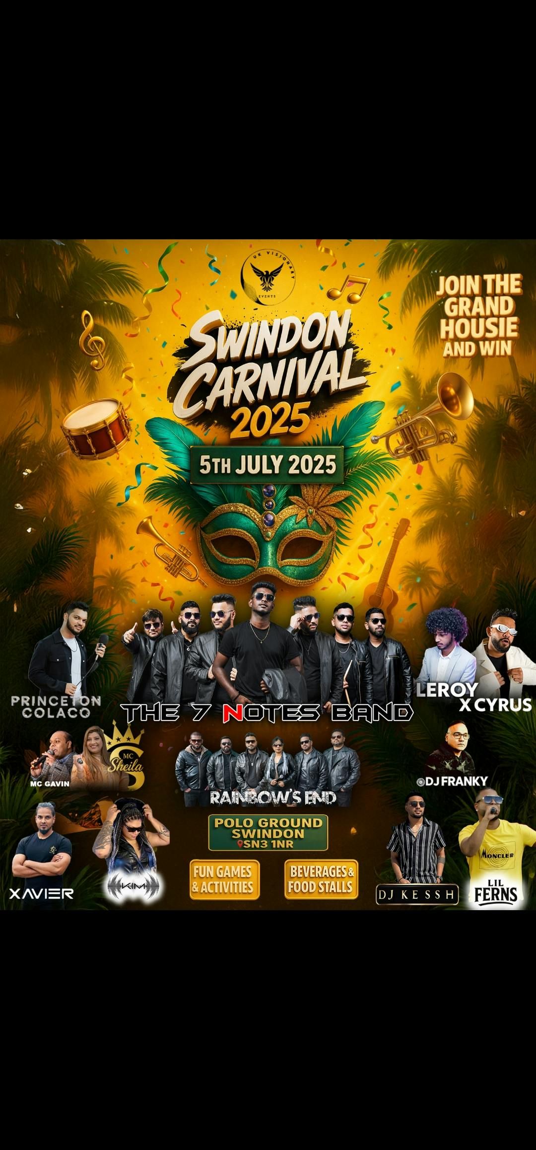 Swindon Carnival, 5 July | Event in Swindon | AllEvents