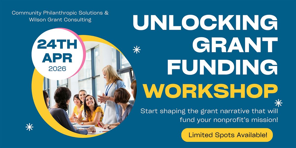 Unlocking Grant Funding Workshop for Nonprofits, 24 April | Event in Austin | AllEvents
