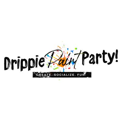 Drippie Paint Party! logo