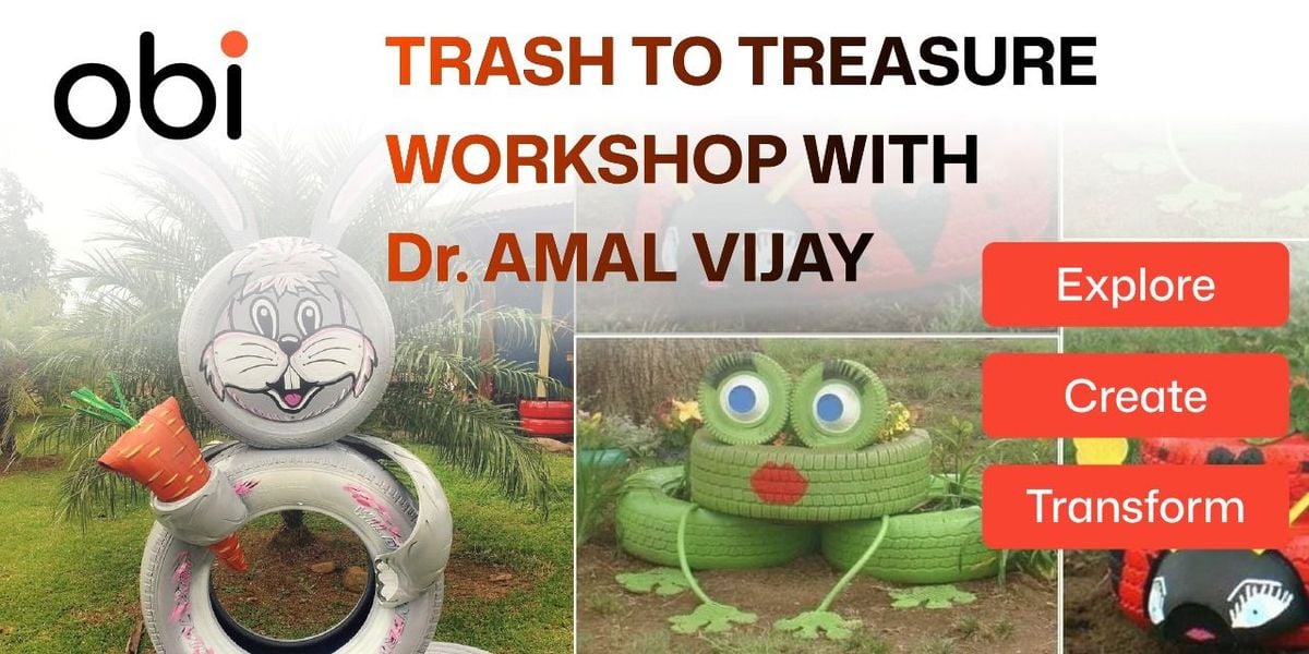 Trash to Treasure Art Workshop, 19 July | Event in Bangalore | AllEvents