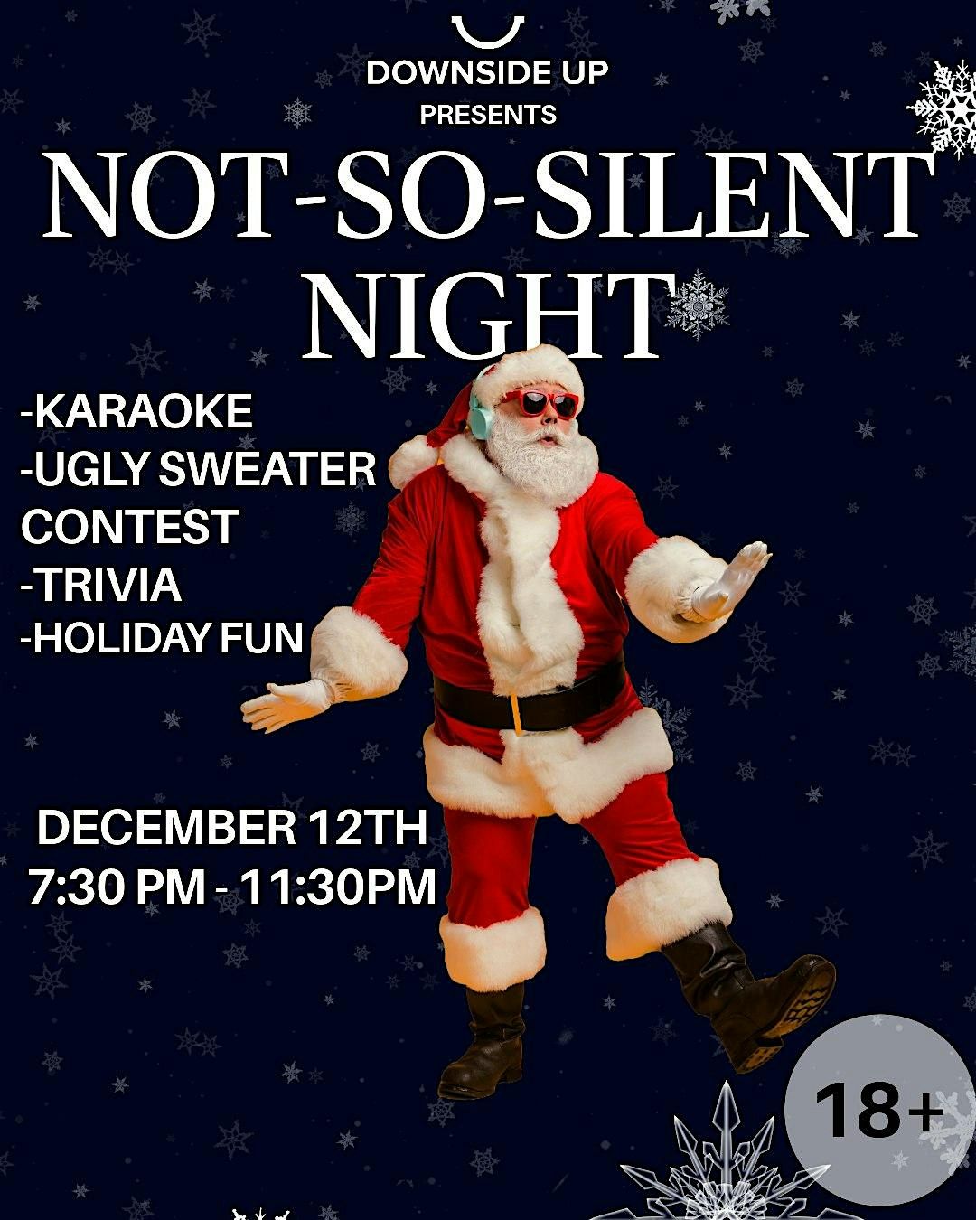 Not-So-Silent Night Karaoke Party at Downside Up, 12 December | Event in Phoenix | AllEvents