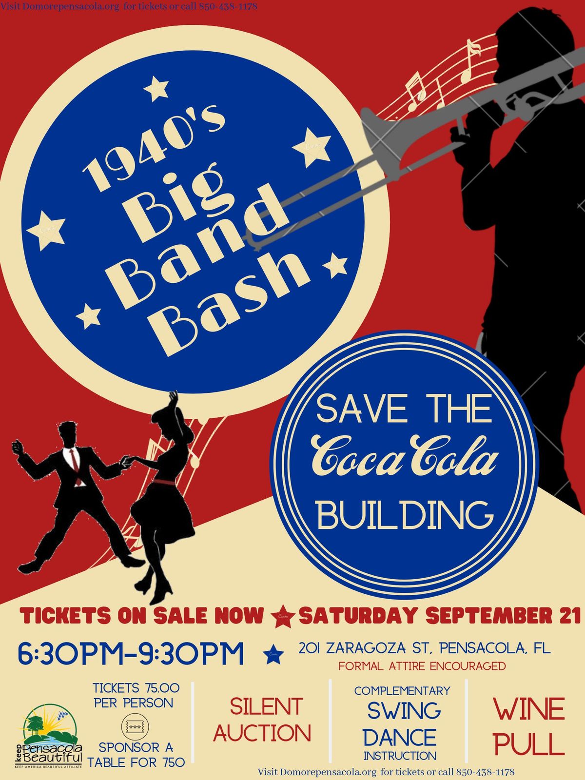 1940s Big Band Bash At Museum Of Commerce Pensacola