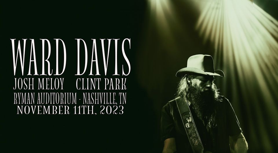 Ward Davis Ryman Auditorium, Nashville TN, Ryman Auditorium