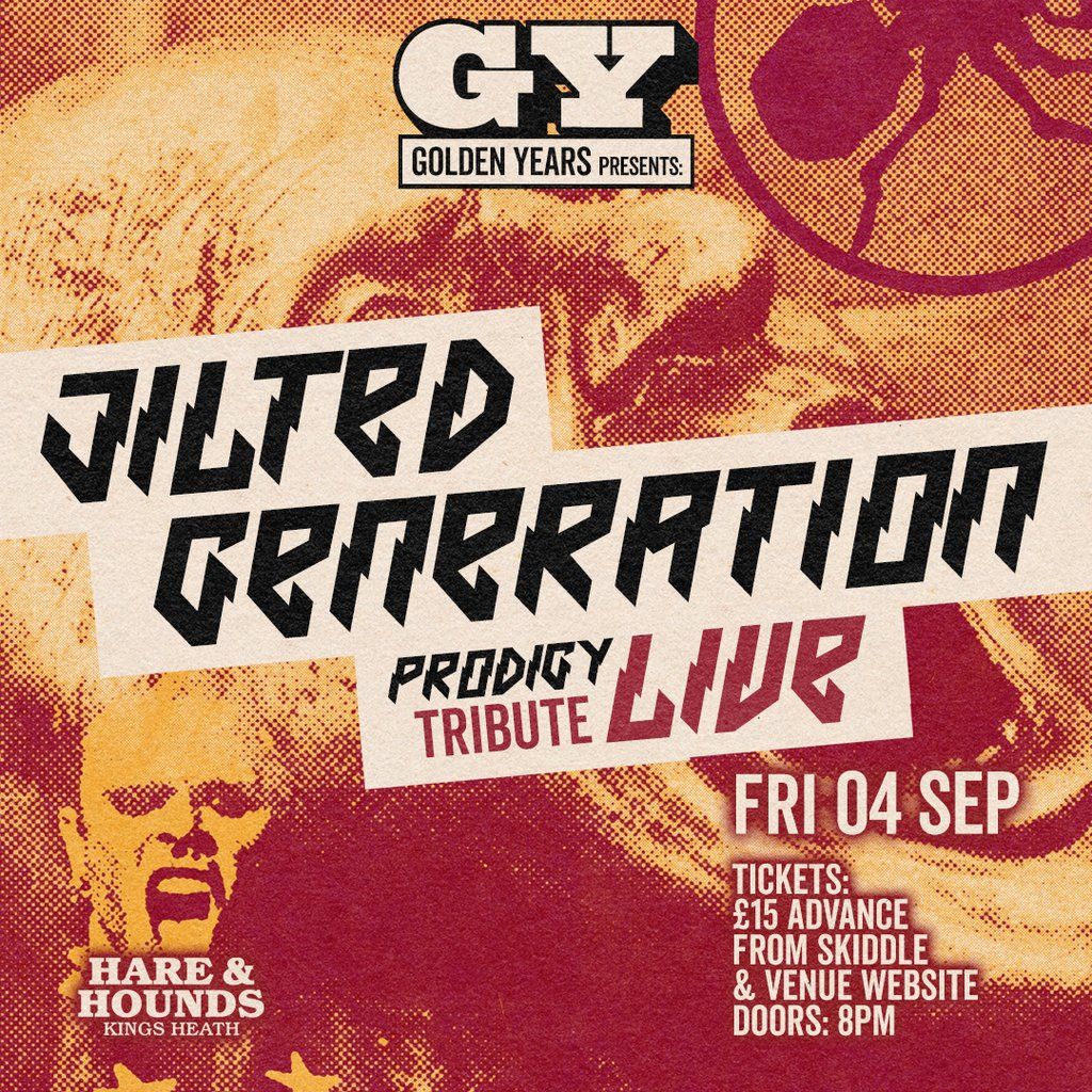 Jilted Generation - Prodigy Tribute [Live], 4 September | Event in Birmingham | AllEvents