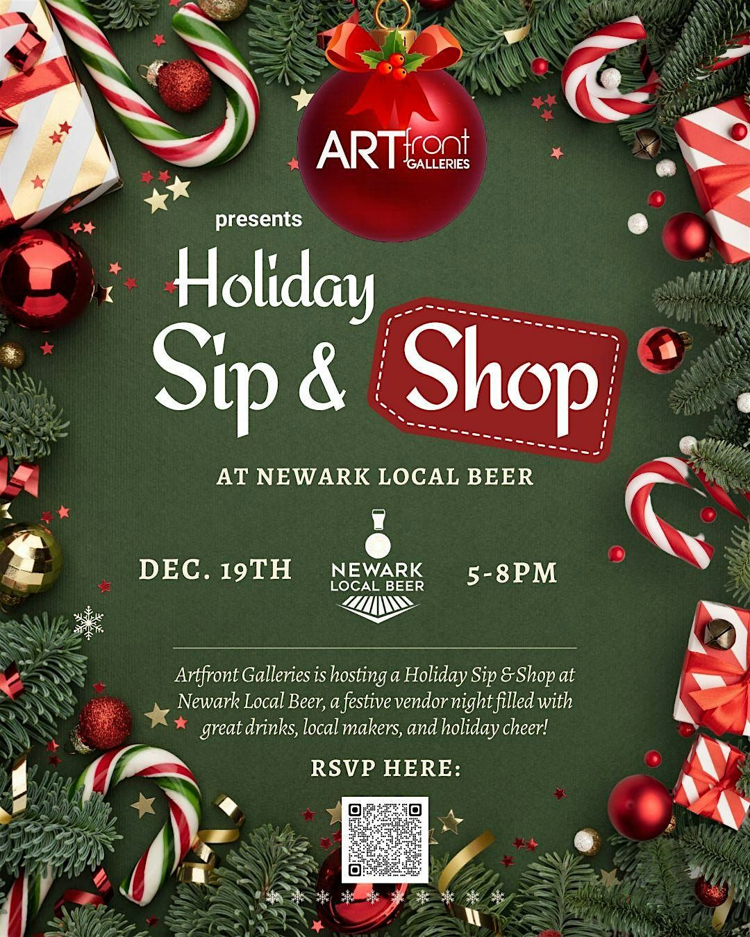 Holiday Sip and Shop, 19 December | Event in Newark | AllEvents