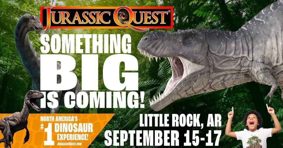 Jurassic Quest Little Rock, AR, Statehouse Convention Center, Little