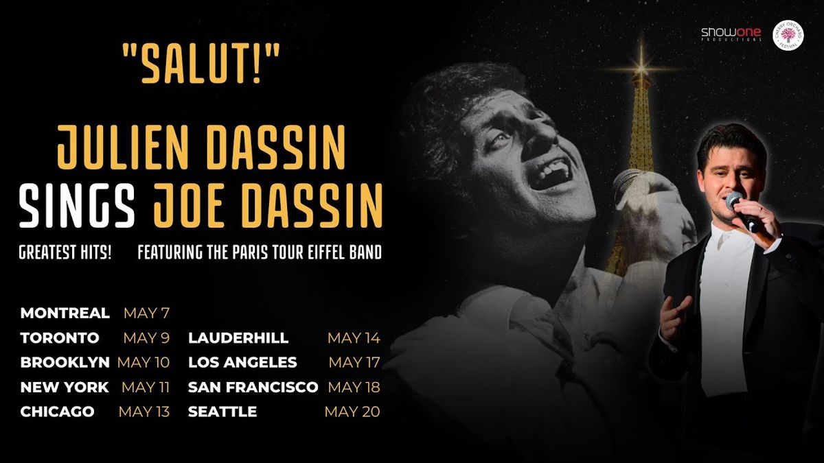 SALUT! Joe Dassin's Greatest Hits, 13 May | Event in Fort Lauderdale | AllEvents