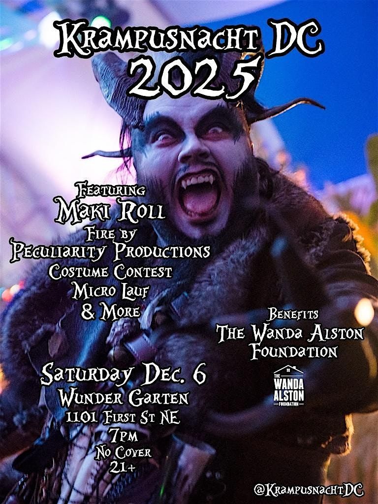 KRAMPUSNACHT 2025, 6 December | Event in Washington | AllEvents