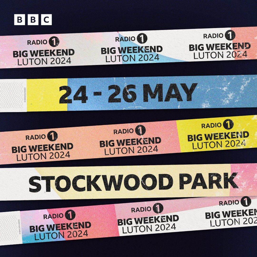 BBC Radio 1s Big Weekend 2025 Luton Saturday RAYE Tickets