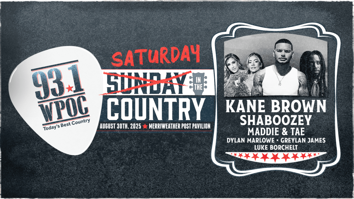 WPOC Saturday in the Country at Merriweather Post Pavilion, 30 August | Event in Columbia | AllEvents