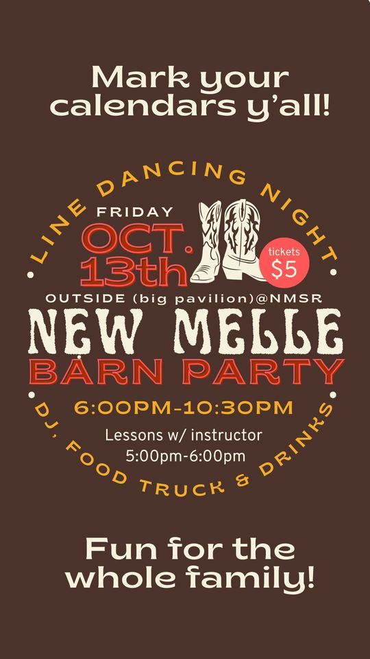 New Melle Barn Party! ??, New Melle Sports and Rec, October 13 2025