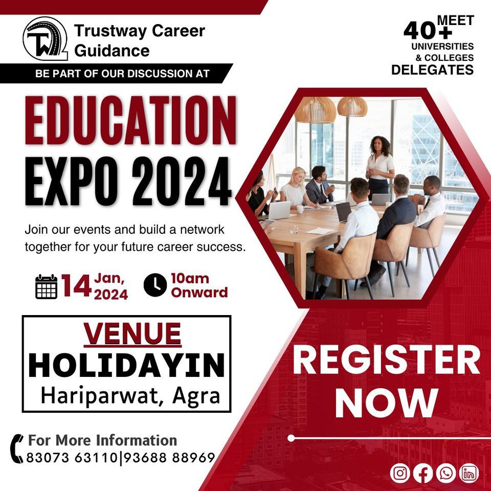 Education Expo 2024 In Agra For MBA / PGDM, Holiday Inn Agra, 14