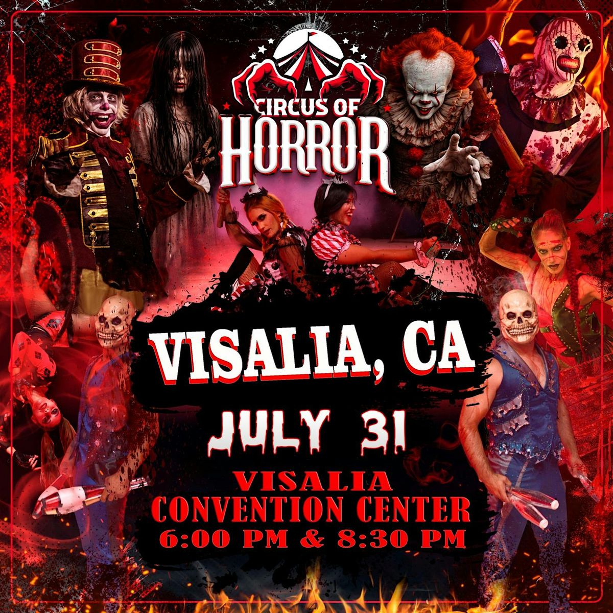 VISALIA, CA - CIRCUS OF HORROR