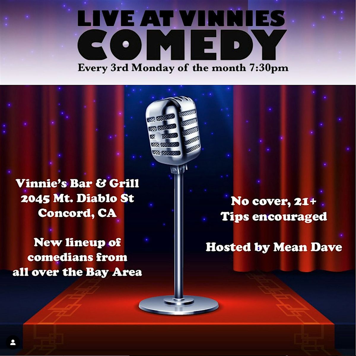 Comedy Night at Vinnie's Bar & Grill