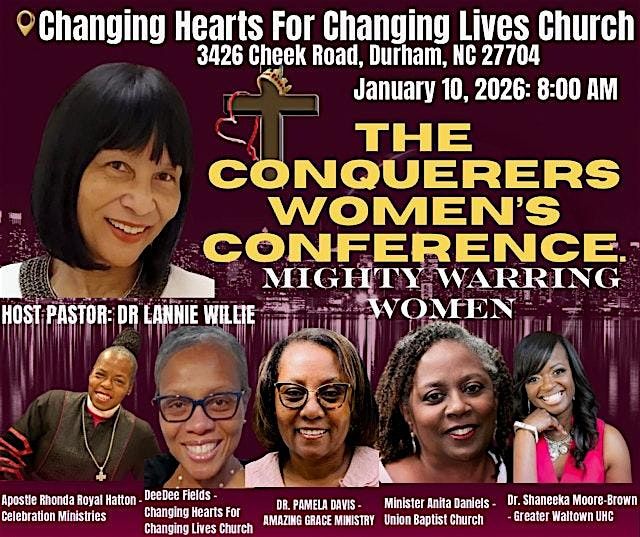 The Conquerers Women's Conference, 10 January | Event in Durham | AllEvents