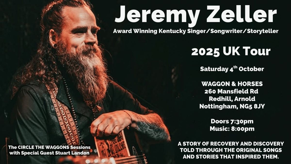 Circle the Waggons with Jeremy Zeller, 4 October | Event in Arnold | AllEvents