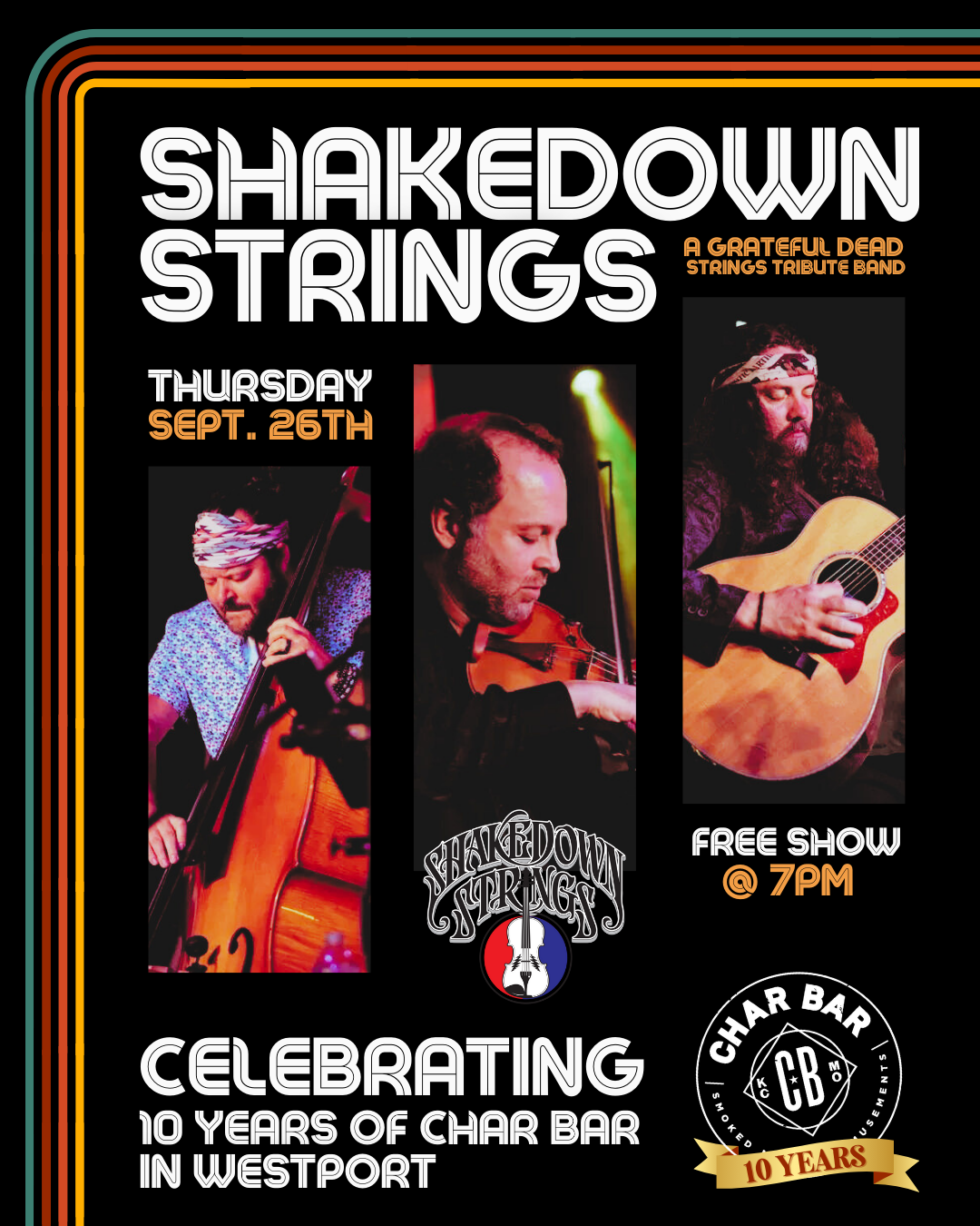 Shakedown Strings at Knuckleheads Saloon, 27 December | Event in Kansas City | AllEvents